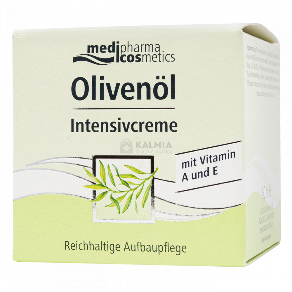 Olivenöl intenzív bőrkondicionáló arckrém 50 ml akciós termékkép 1