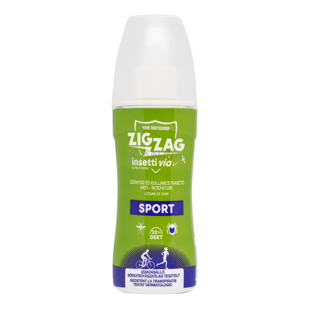 ZigZag Sport szúnyog- és kullancsriasztó permet 100 ml akciós termékkép 1