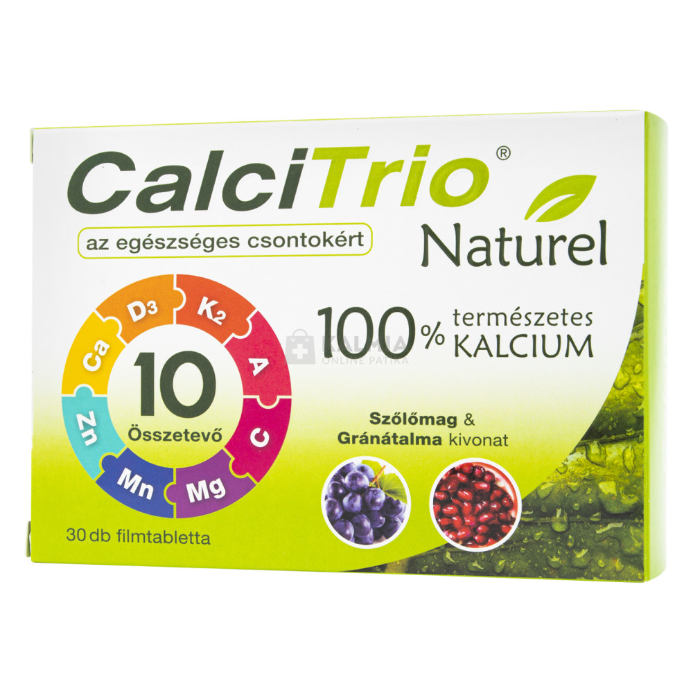 Calcitrio Naturel filmtabletta 30 db akciós termékkép 1