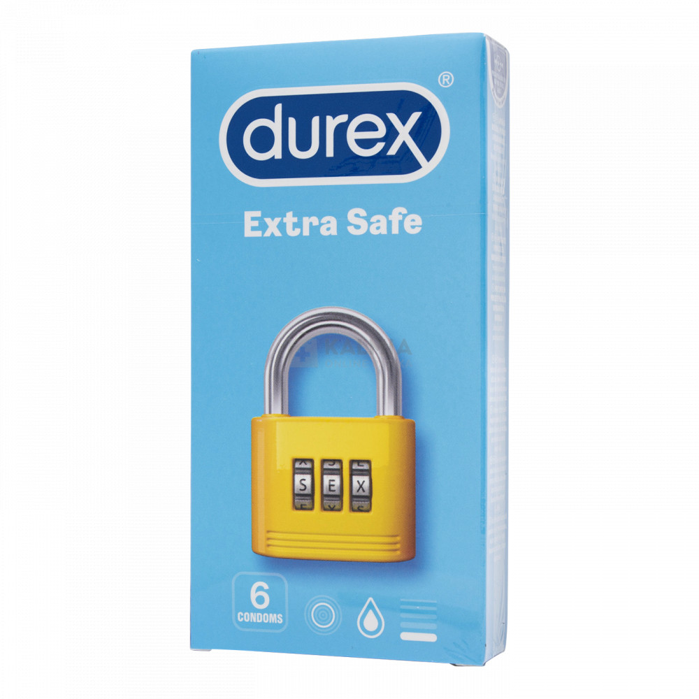 Durex Extra Safe óvszer 6 db akciós termékkép 1