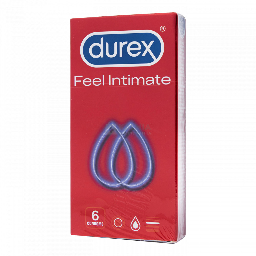 Durex Feel Intimate óvszer 6 db akciós termékkép 1