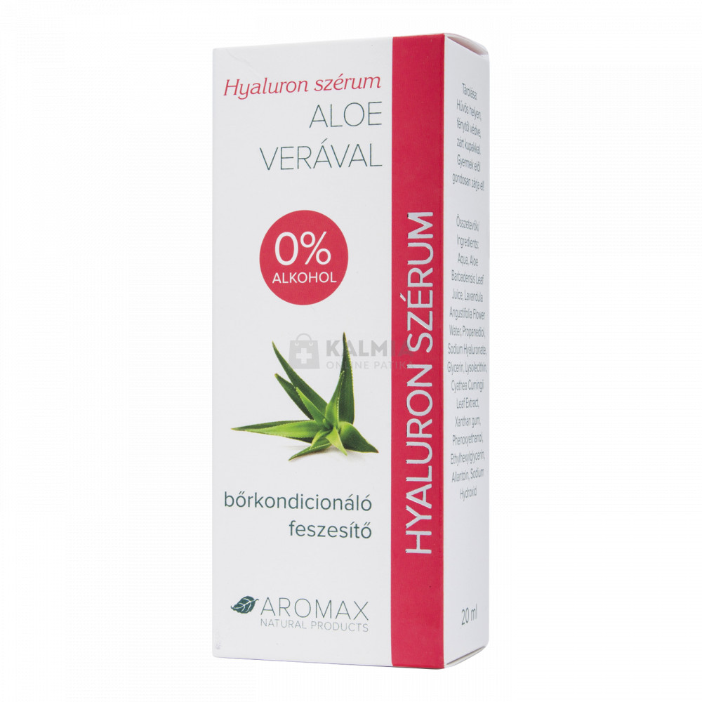 Aromax Hyaluron szérum aloe verával 20 ml akciós termékkép 1