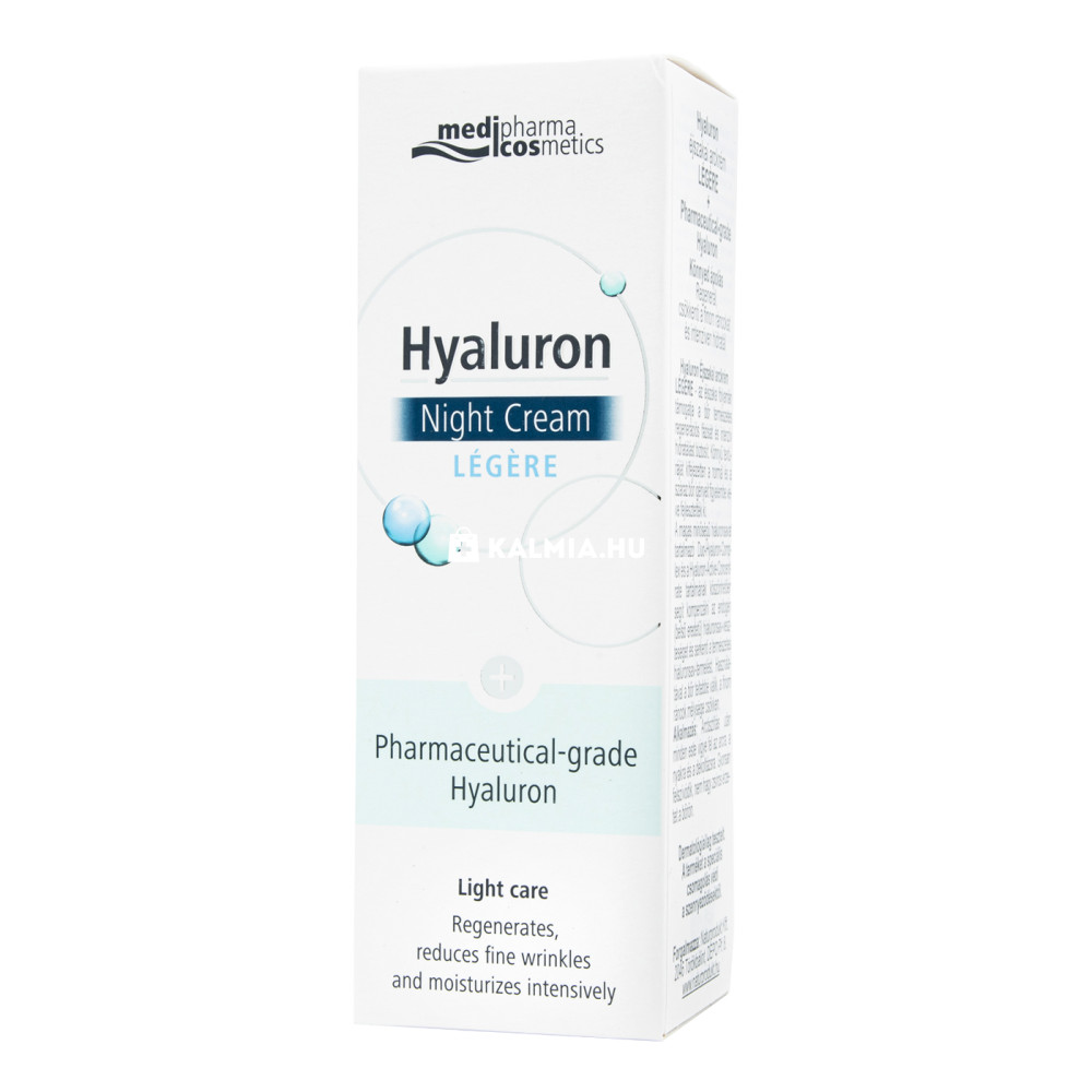 Hyaluron Légere éjszakai arckrém 50 ml akciós termékkép 1