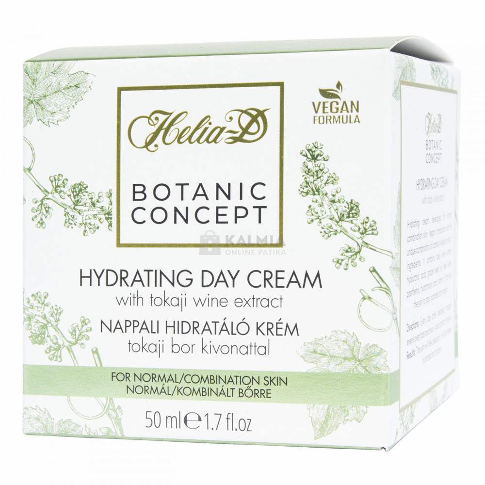 Helia-D Botanic Concept nappali krém Tokaji bor kivonattal 50 ml akciós termékkép 1