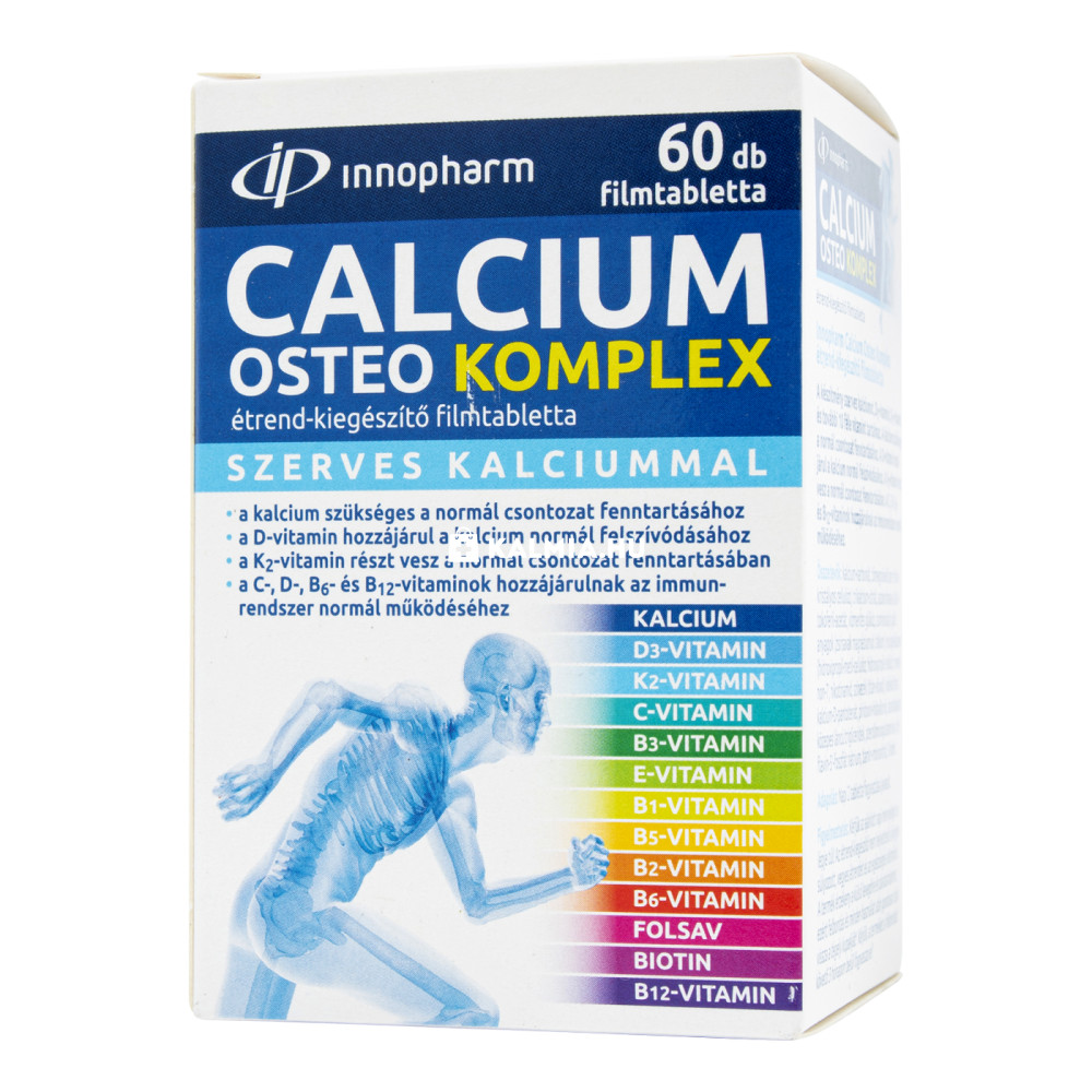 Innopharm Calcium3 Osteo Komplex filmtabletta 60 db akciós termékkép 1