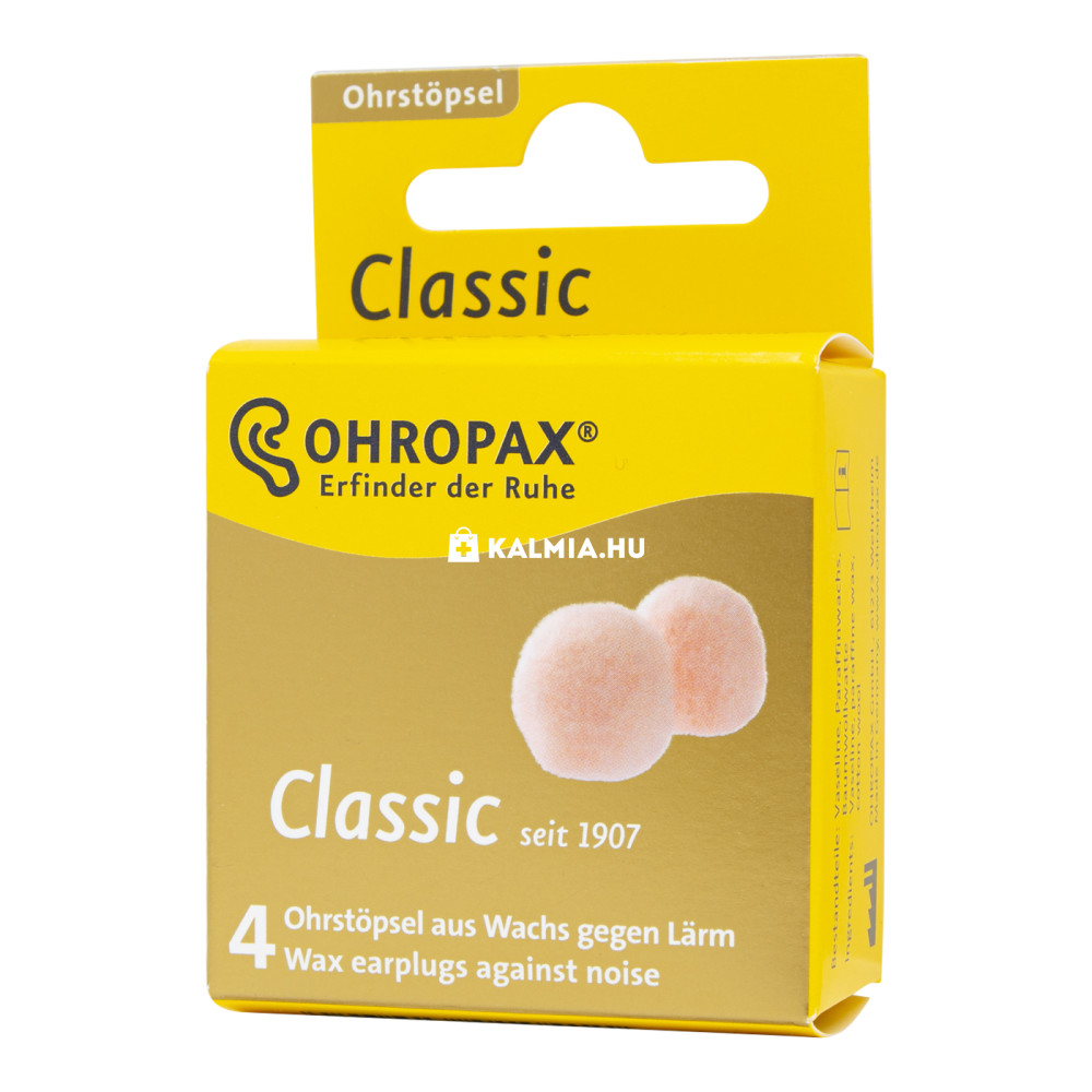 Ohropax Classic füldugó 4 db akciós termékkép 1