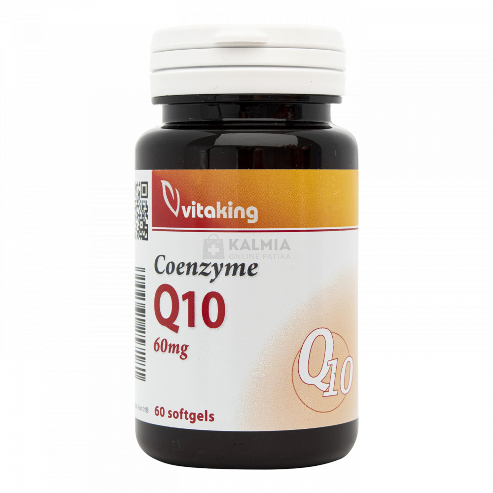 Vitaking Koenzim Q10 60 mg kapszula 60 db akciós termékkép 1