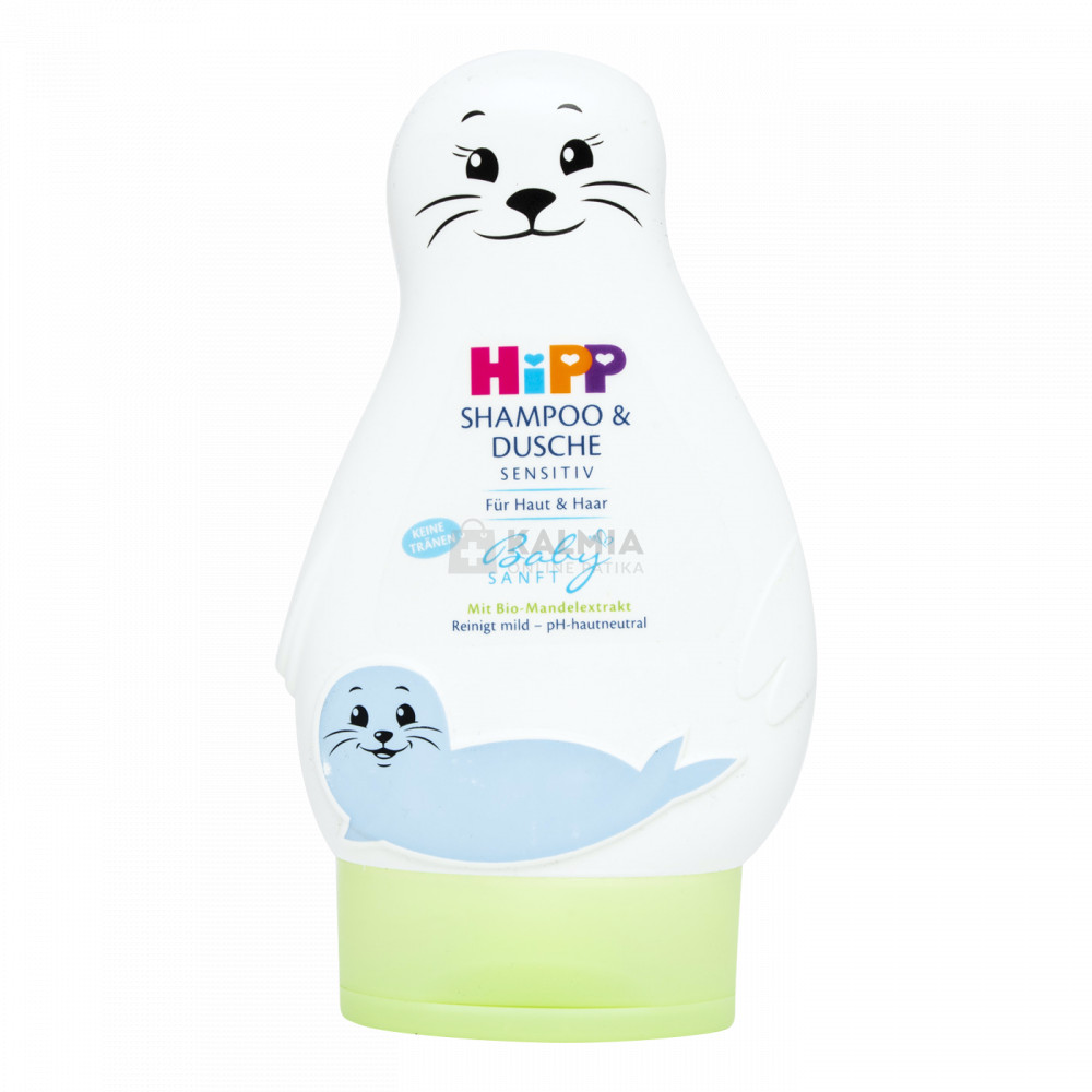 Hipp Babysanft sampon és tusfürdő 200 ml akciós termékkép 1