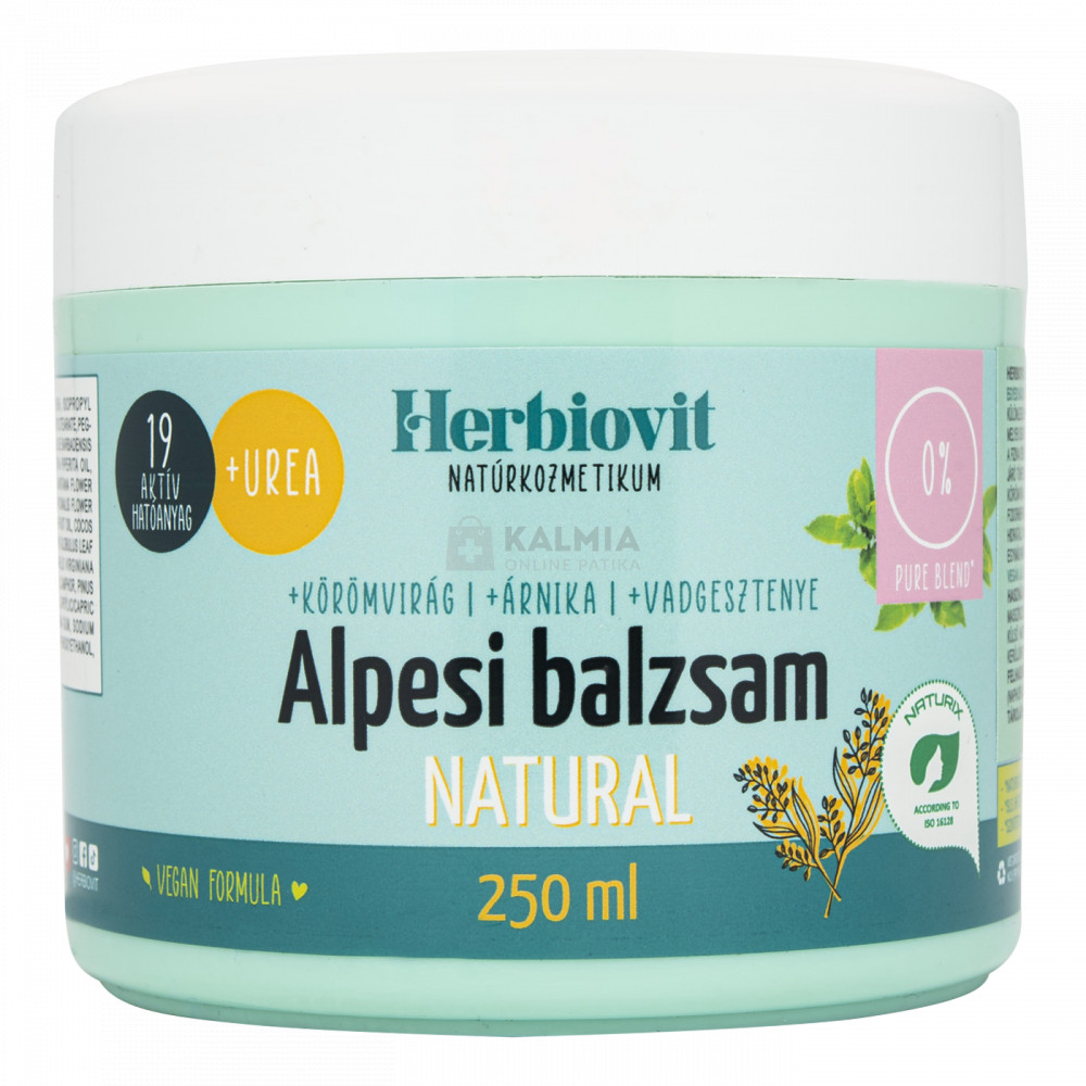 Herbiovit Alpesi Natural balzsam 250 ml akciós termékkép 1