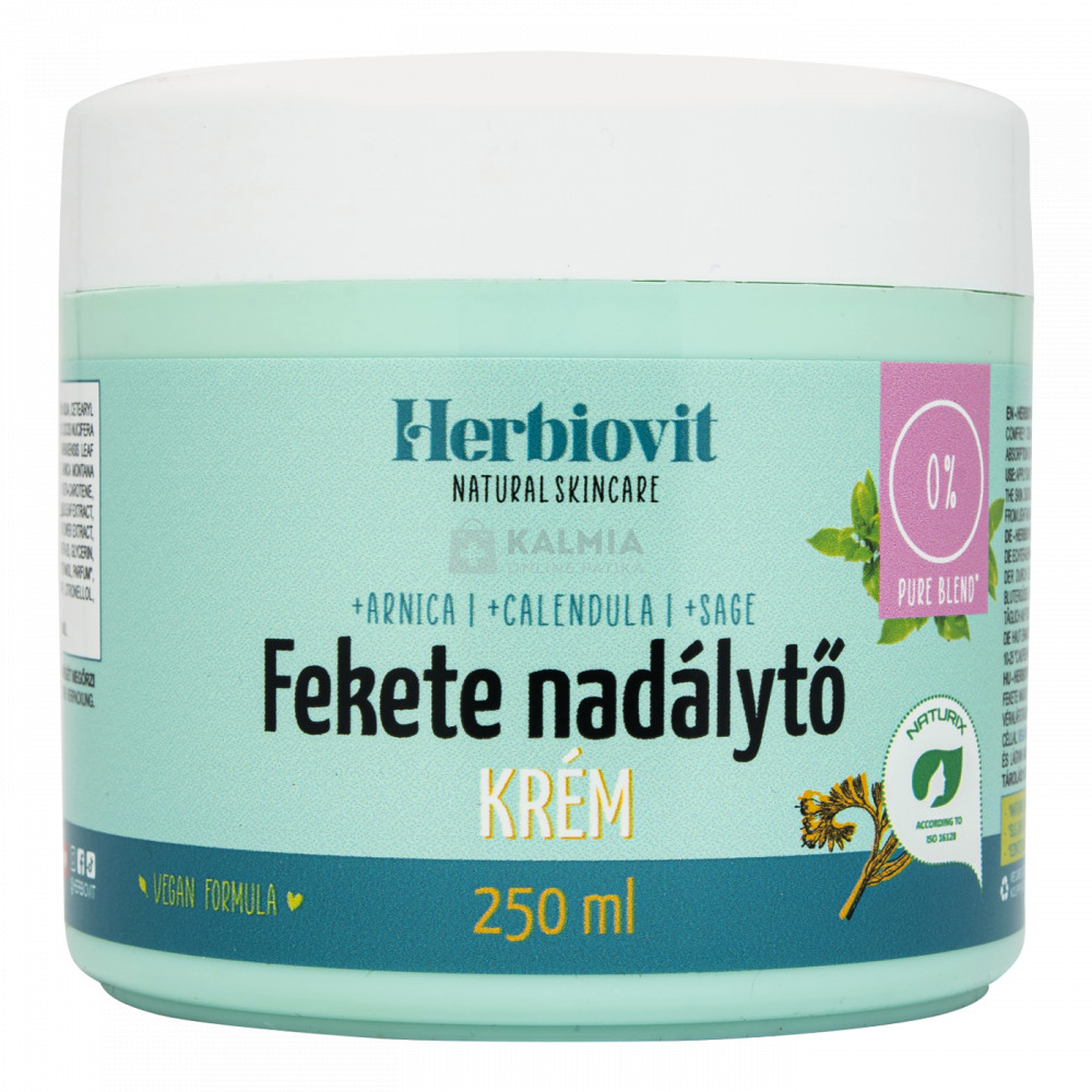 Herbiovit Feketenadálytő krém 250 ml akciós termékkép 1