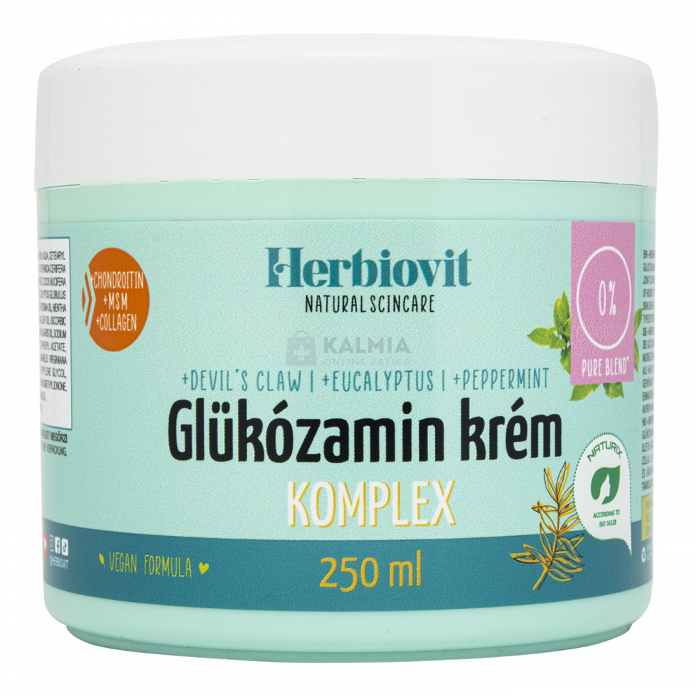 Herbiovit Glükozamin Komplex krém 250 ml akciós termékkép 1