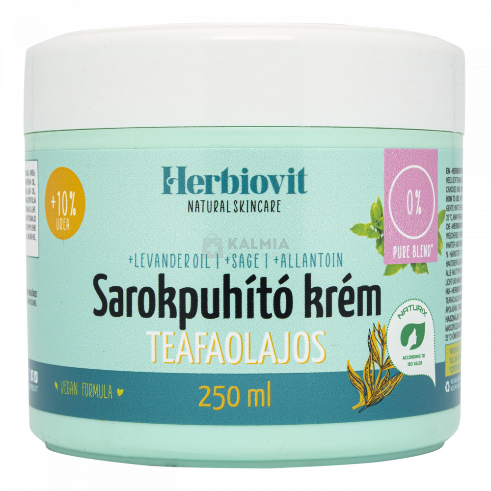 Herbiovit sarokpuhító teafaolajos krém 250 ml akciós termékkép 1