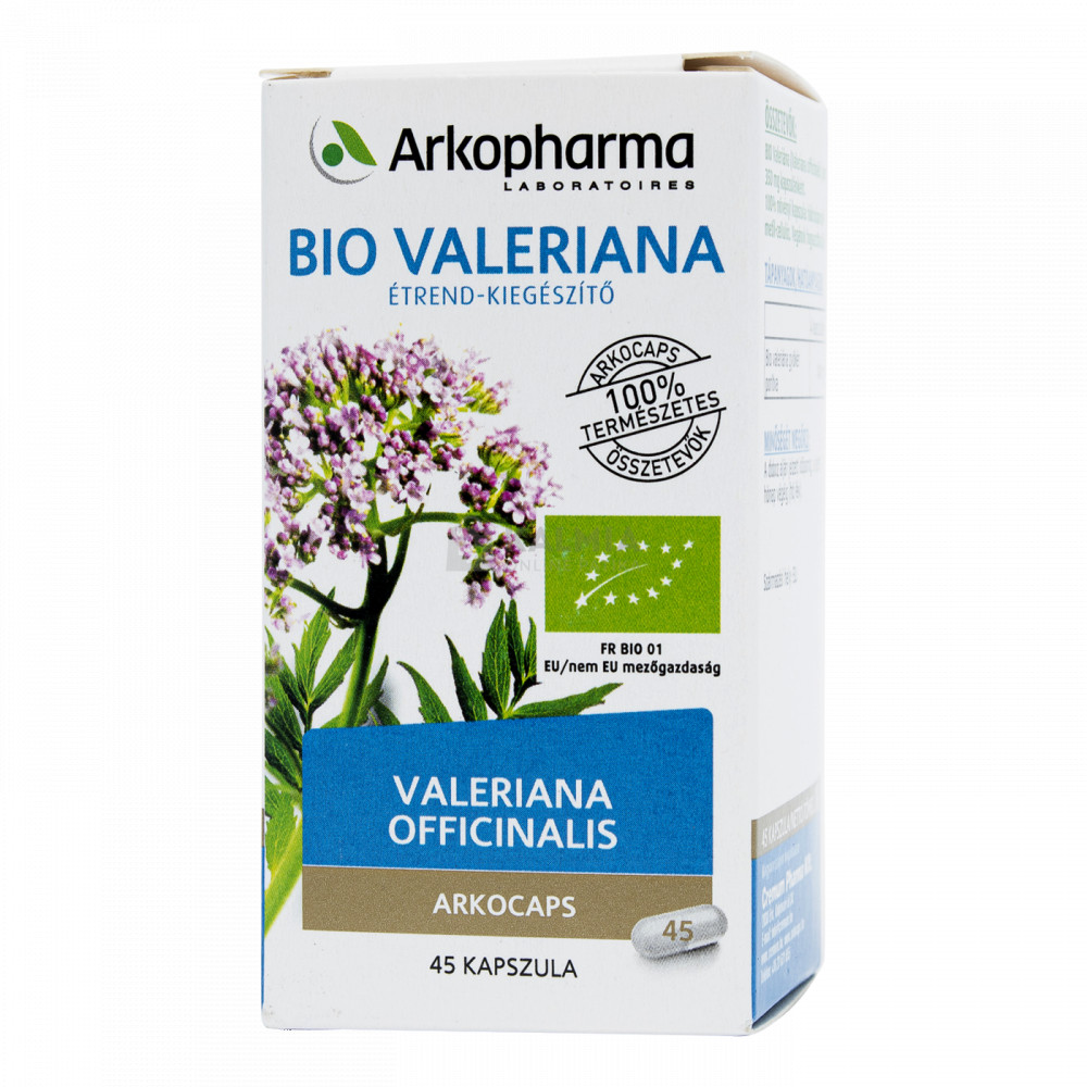 Arkocaps bio valeriana kapszula 45 db akciós termékkép 1