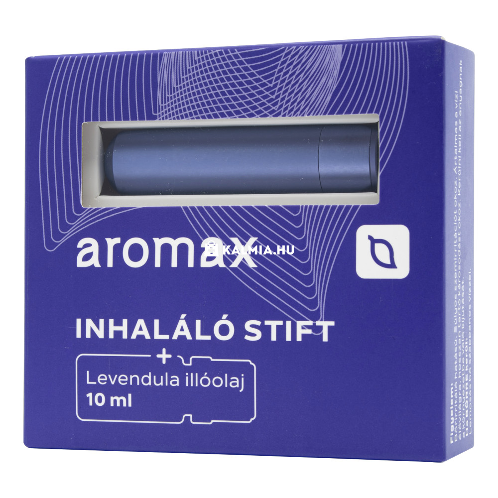 Aromax inhaláló stift + levendula illóolaj 10 ml akciós termékkép 1