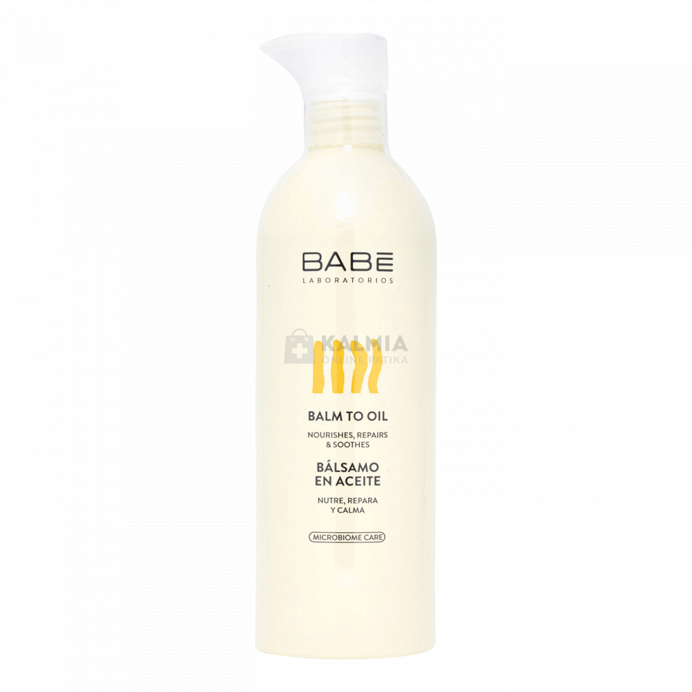 BABÉ balm to oil testápoló 500 ml akciós termékkép 1