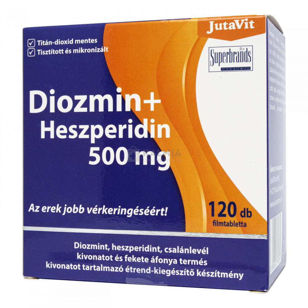 Jutavit Diozmin-Heszperidin filmtabletta 120 db akciós termékkép 1