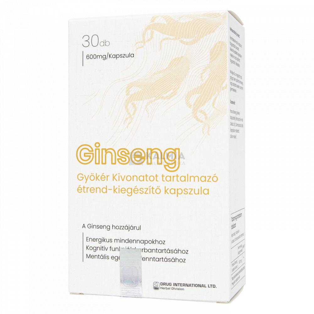 Bio Vitality Ginseng gyökér kapszula 30 db akciós termékkép 1