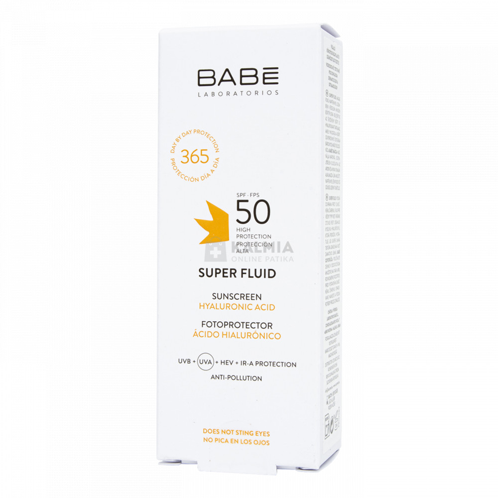 BABÉ Super Fluid SPF50 normál arckrém 50 ml akciós termékkép 1