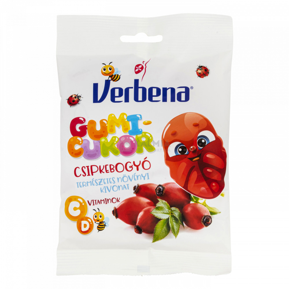 Verbena Csipkebogyó gumicukor 90 g akciós termékkép 1