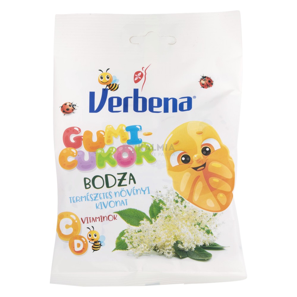 Verbena Bodza gumicukor 90 g akciós termékkép 1