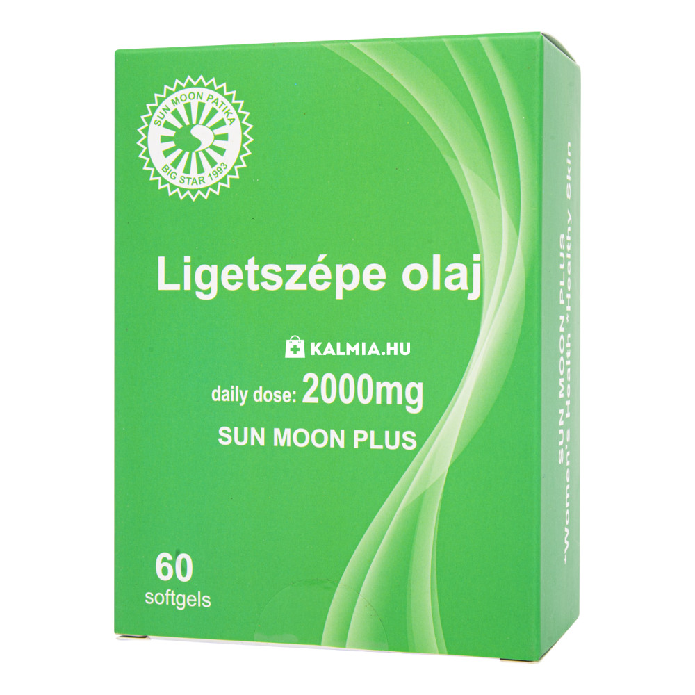 Sun Moon Plus Ligetszépe 2000 mg lágyzselatin kapszula 60 db akciós termékkép 1