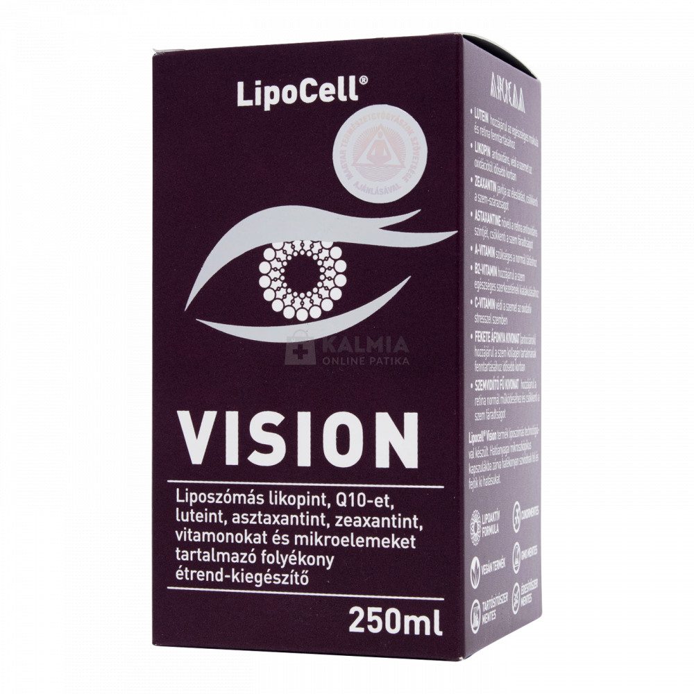 LipoCell Vision liposzómás folyadék 250 ml akciós termékkép 1