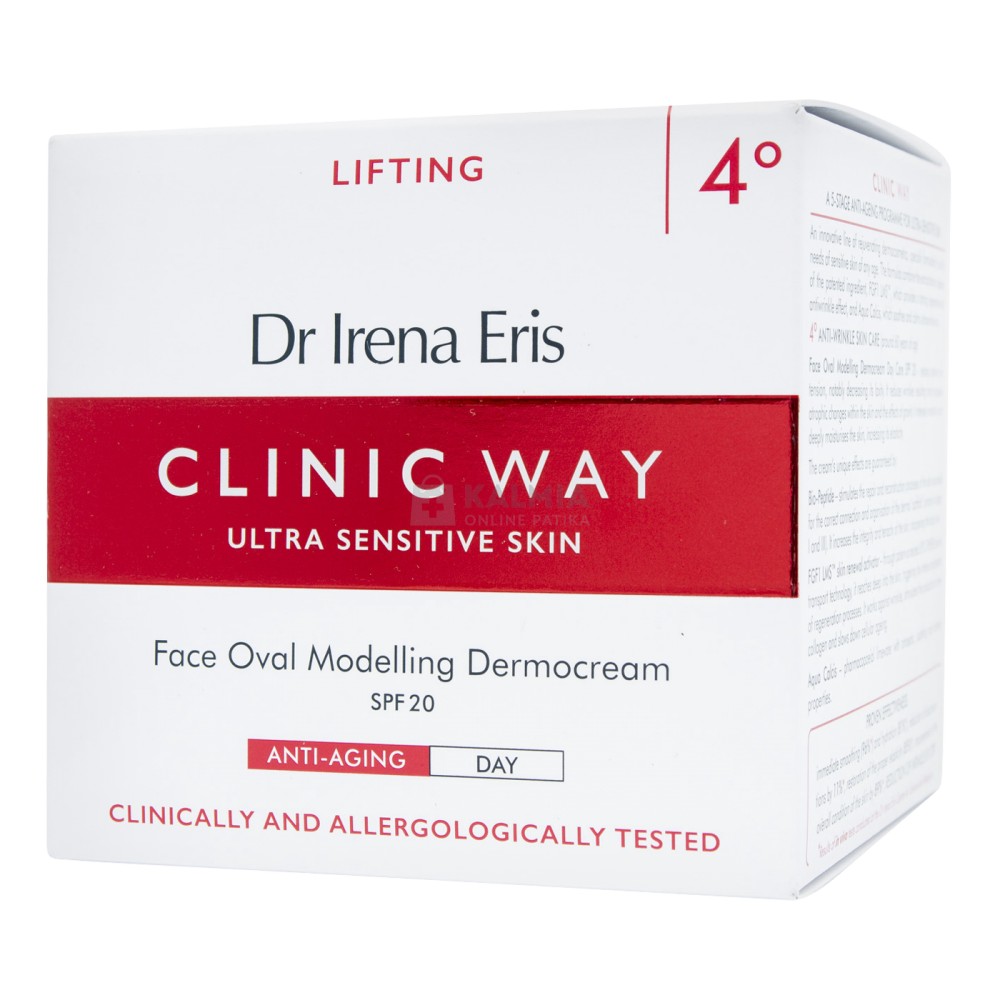 Dr Irena Eris Clinic Way 4 arckontúr tökéletesítő nappali krém 50 ml akciós termékkép 1