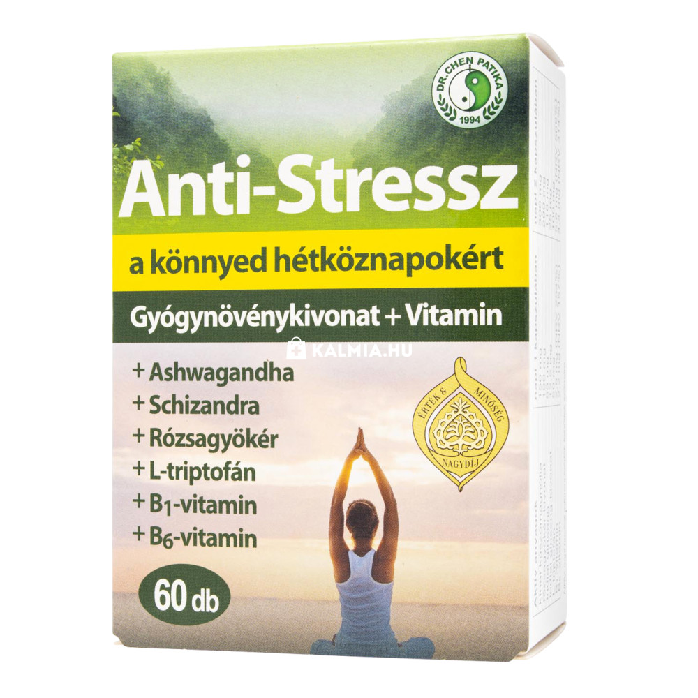 Dr. Chen anti-stressz kapszula 60 db akciós termékkép 1