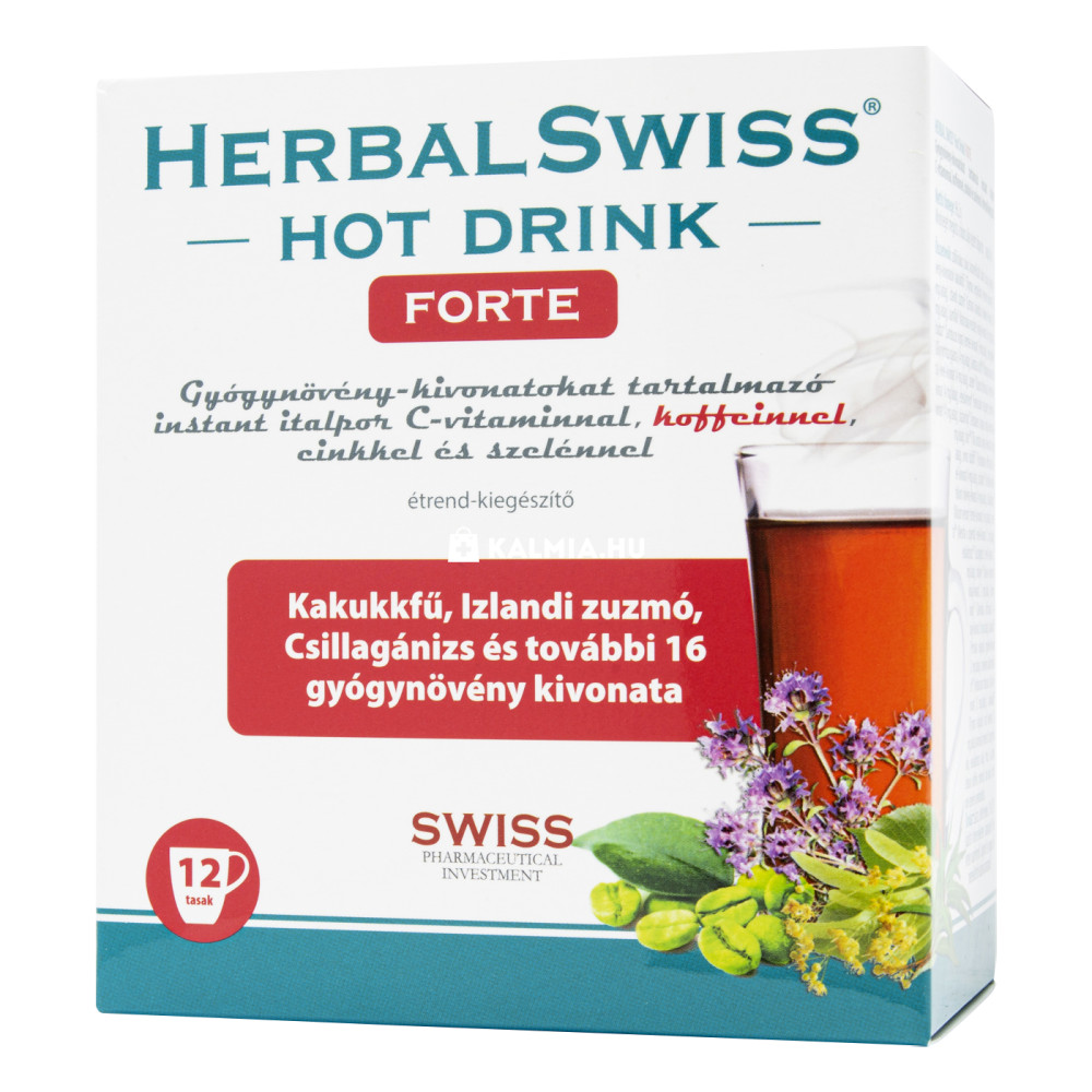 Herbal Swiss Hot Drink Forte italpor 12 db akciós termékkép 1