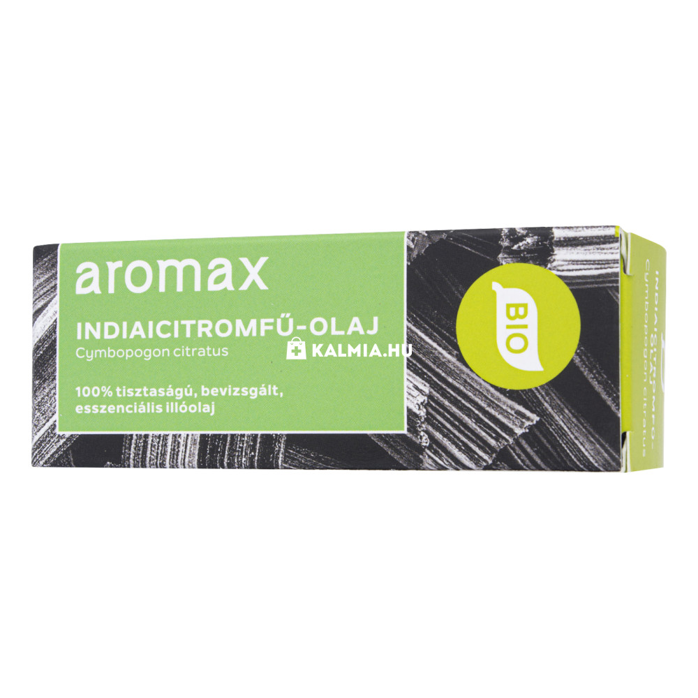 Aromax Bio Indiai citromfű illóolaj 10 ml akciós termékkép 1