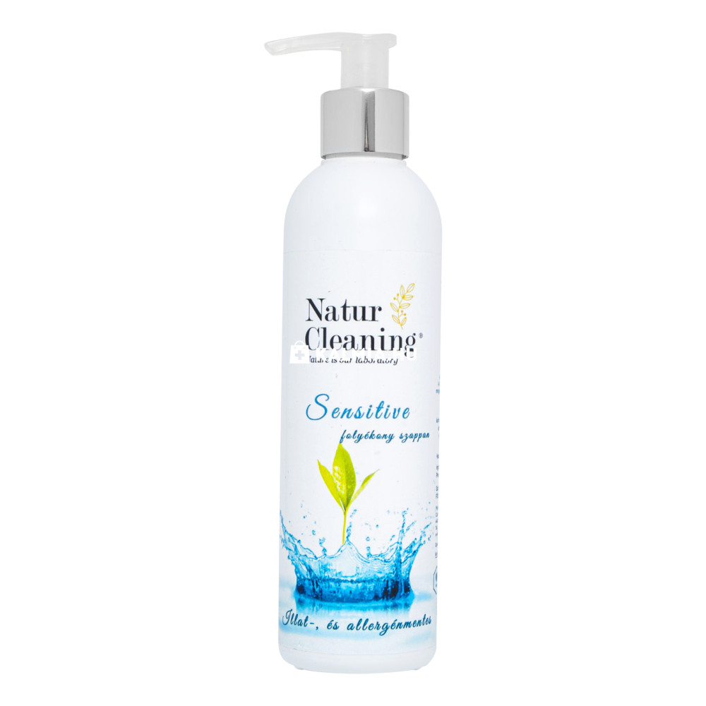 NaturCleaning Sensitive folyékony szappan 250 ml akciós termékkép 1