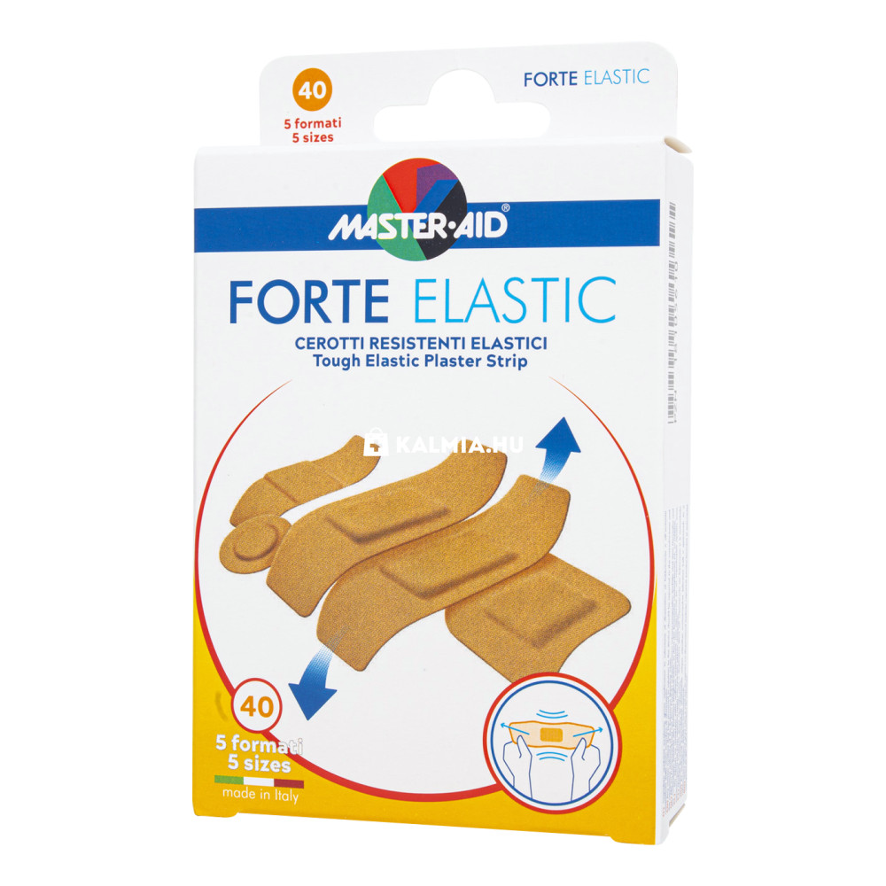 Master-Aid forte elastic vegyes méretű sebtapasz 40 db akciós termékkép 1