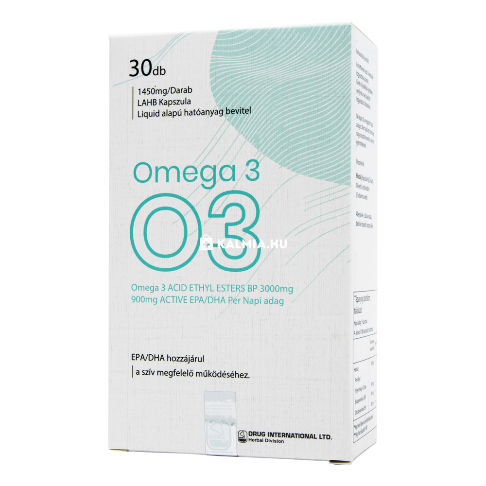 Bio Vitality Omega 3 lágyzselatin kapszula 30 db akciós termékkép 1