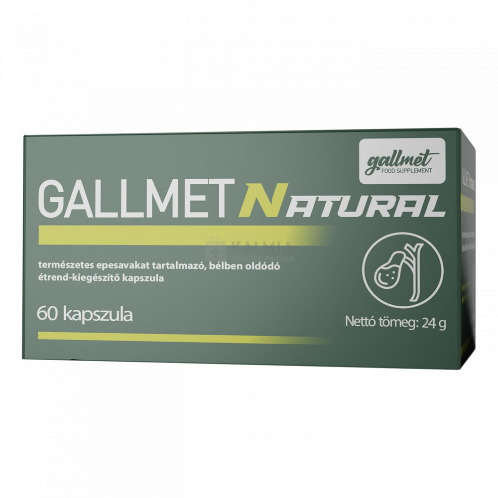 Gallmet Natural epesav kapszula 60 db akciós termékkép 1