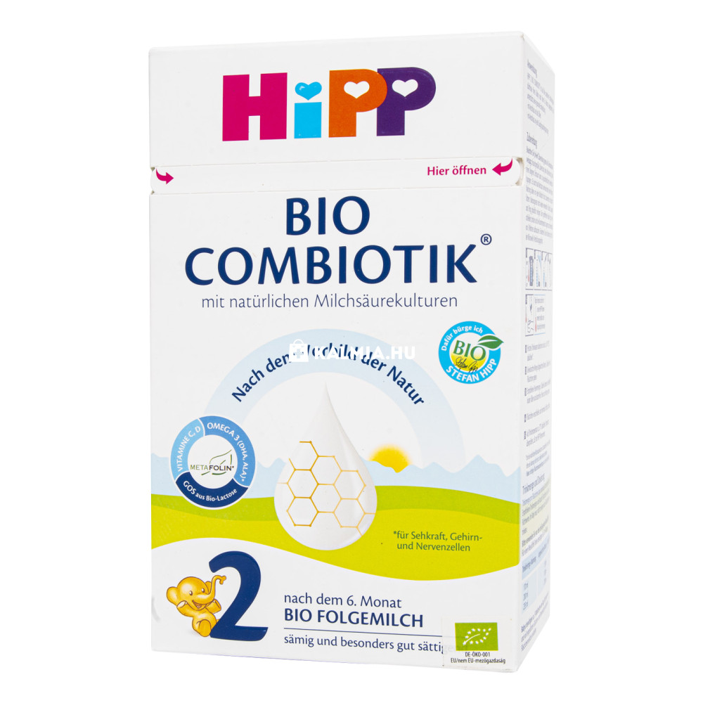 Hipp 2 Bio Combiotik tejalapú anyatej-kiegészítő tápszer 600 g akciós termékkép 1