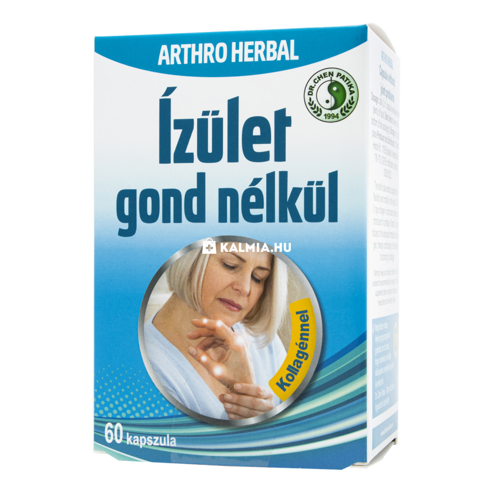 Dr. Chen Arthro Herbal izület gond nélkül kapszula 60 db akciós termékkép 1