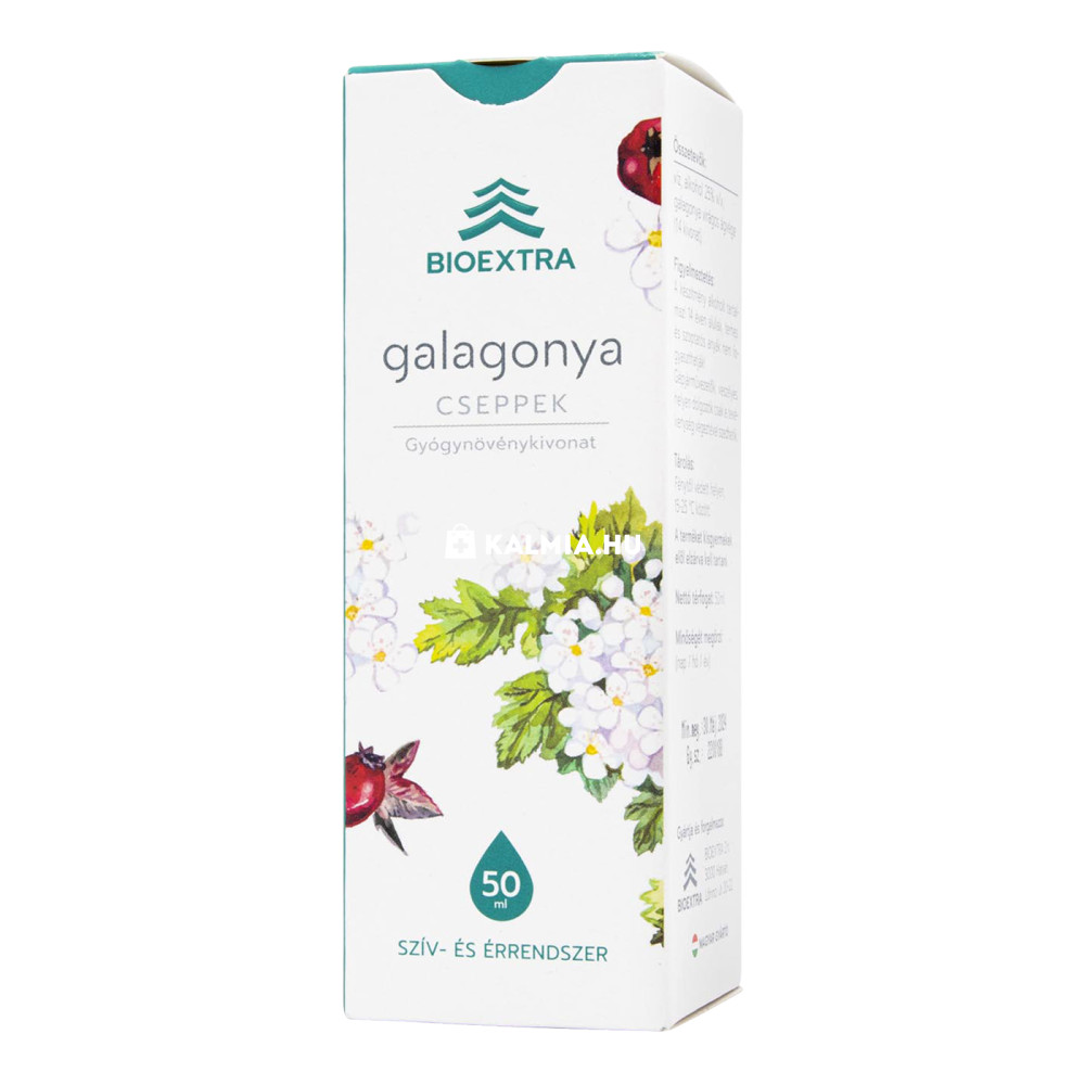 Bioextra Galagonya cseppek 50 ml akciós termékkép 1