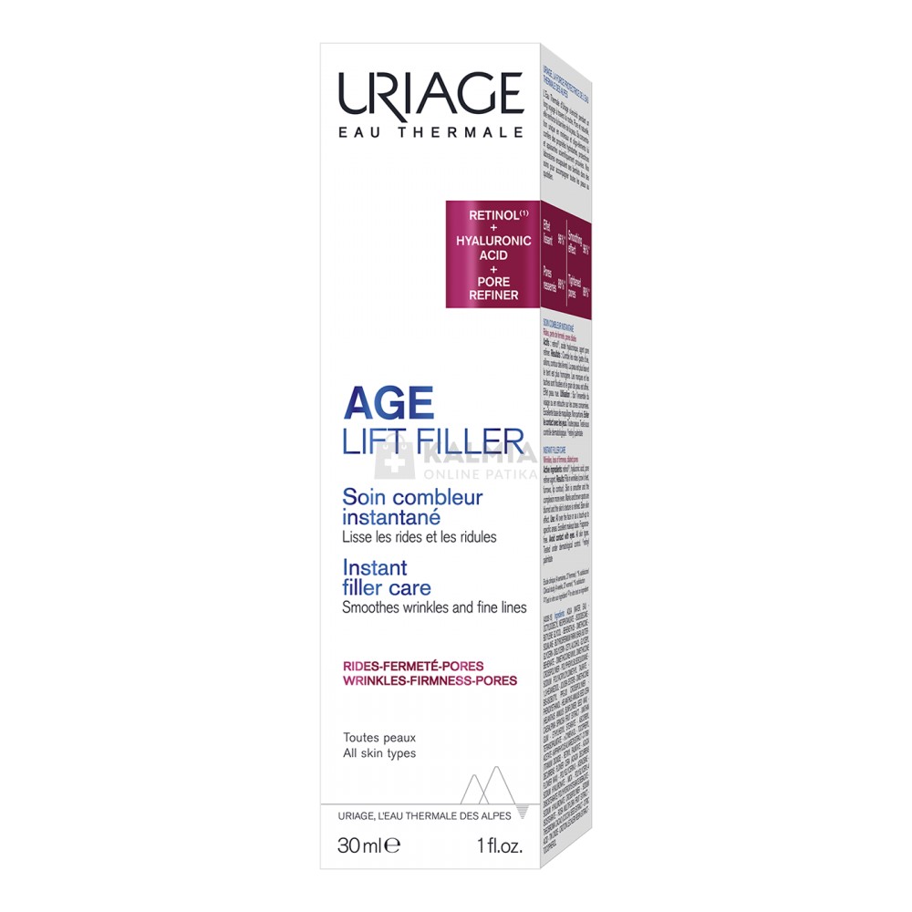 Uriage Age Lift bőrtökéletesítő arckrém 30 ml akciós termékkép 1