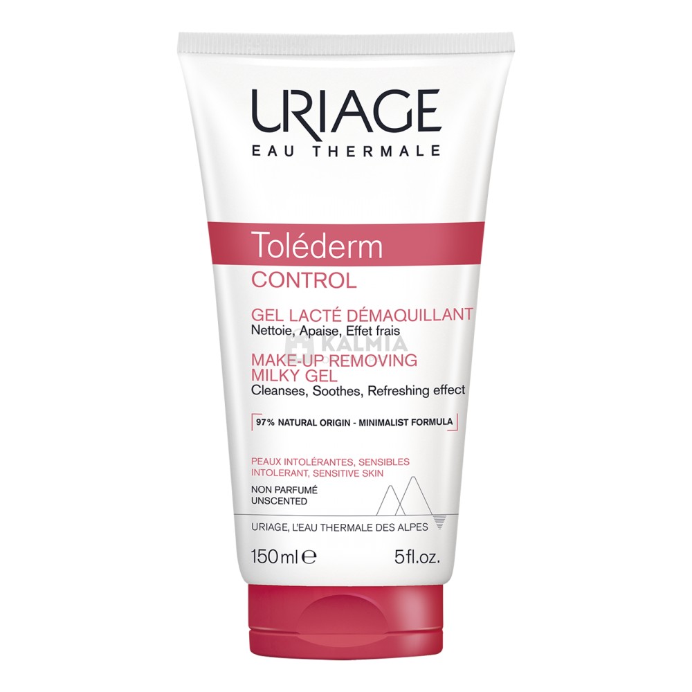 Uriage Toléderm Control sminklemosó tej gél 150 ml akciós termékkép 1