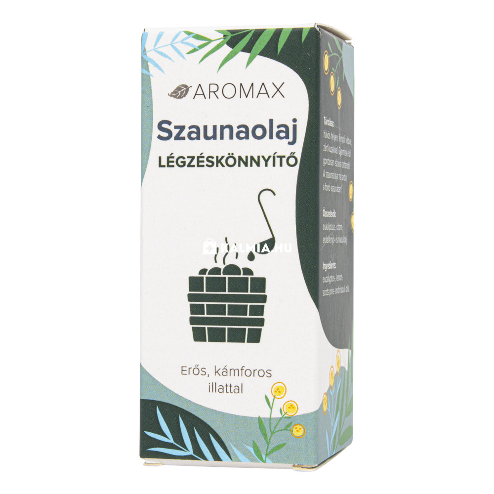 Aromax Légzéskönnyítő szaunaolaj 10 ml akciós termékkép 1