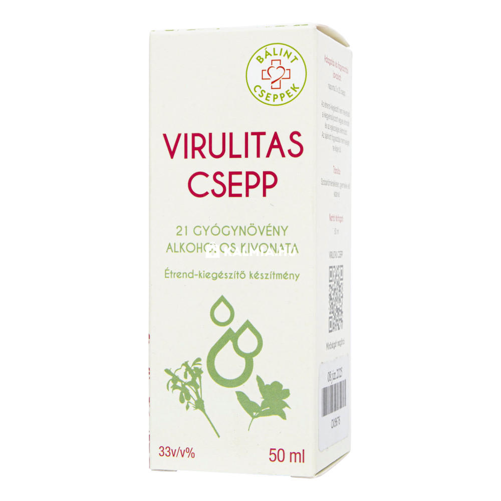 Bálint Cseppek Virulitas csepp 50 ml akciós termékkép 1