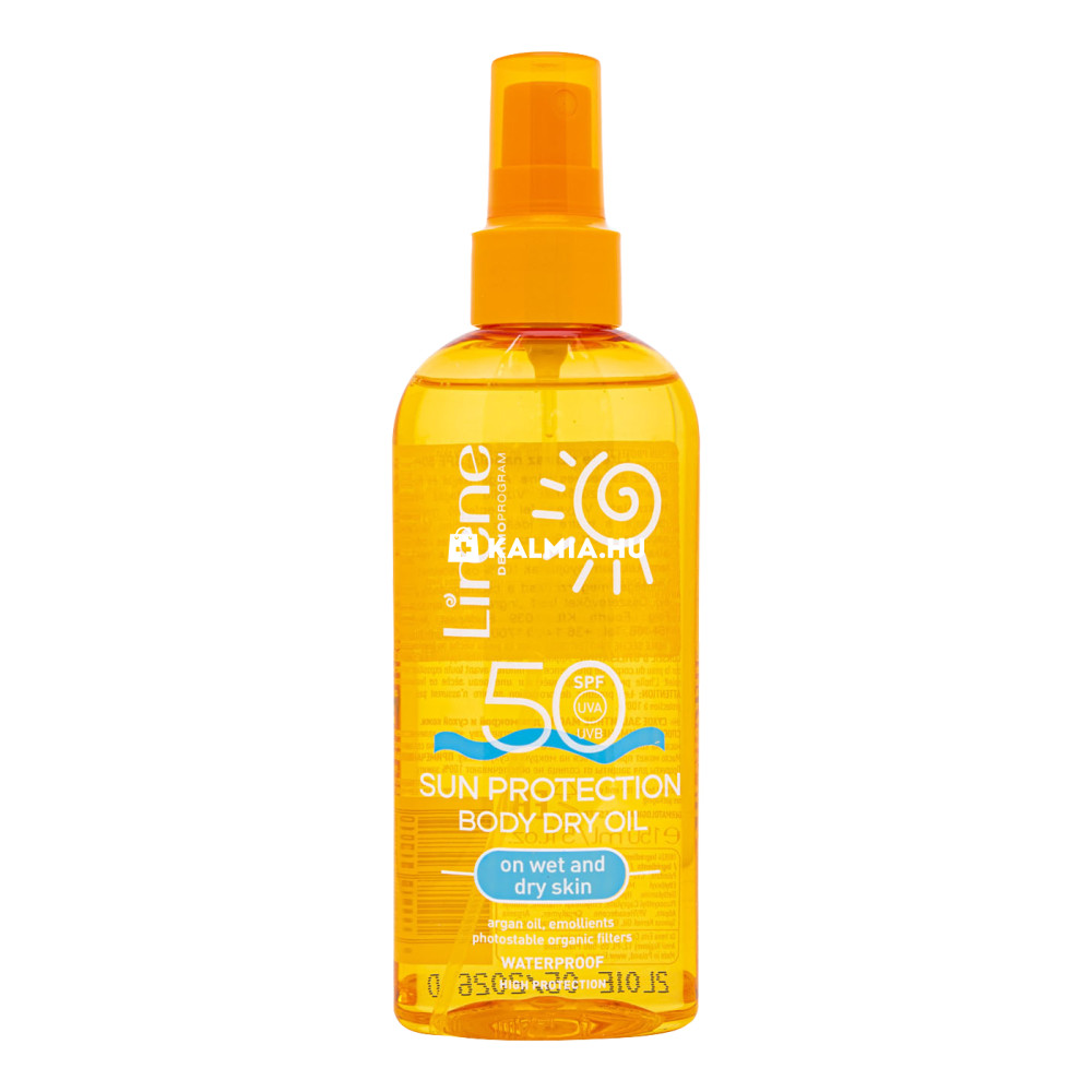 Lirene száraz napolaj SPF50 150 ml akciós termékkép 1