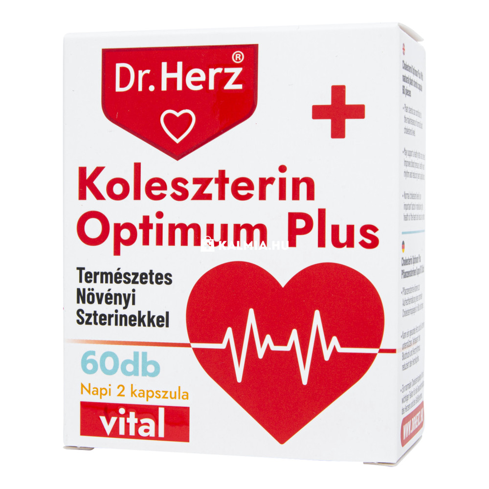 Dr. Herz Koleszterin Optimum Plus kapszula 60 db akciós termékkép 1