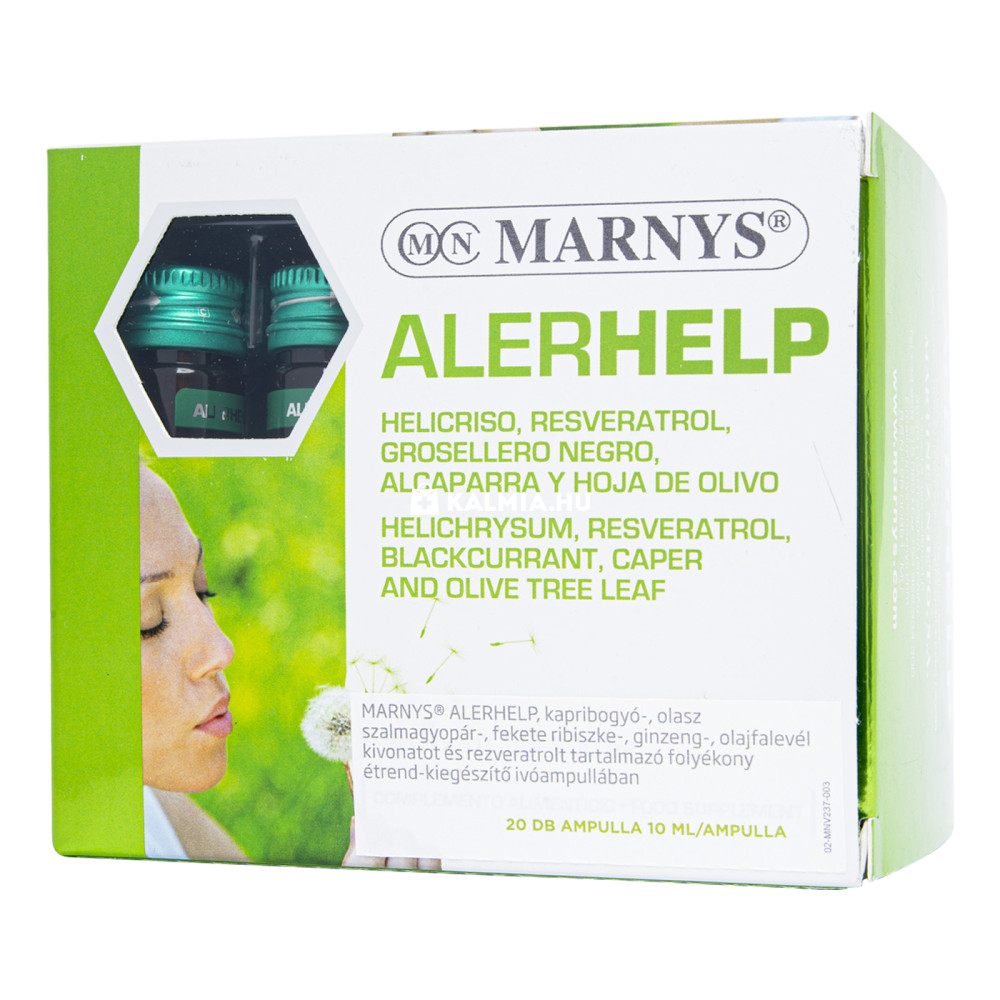 Marnys Alerhelp ivóampulla 20 x 10 ml akciós termékkép 1