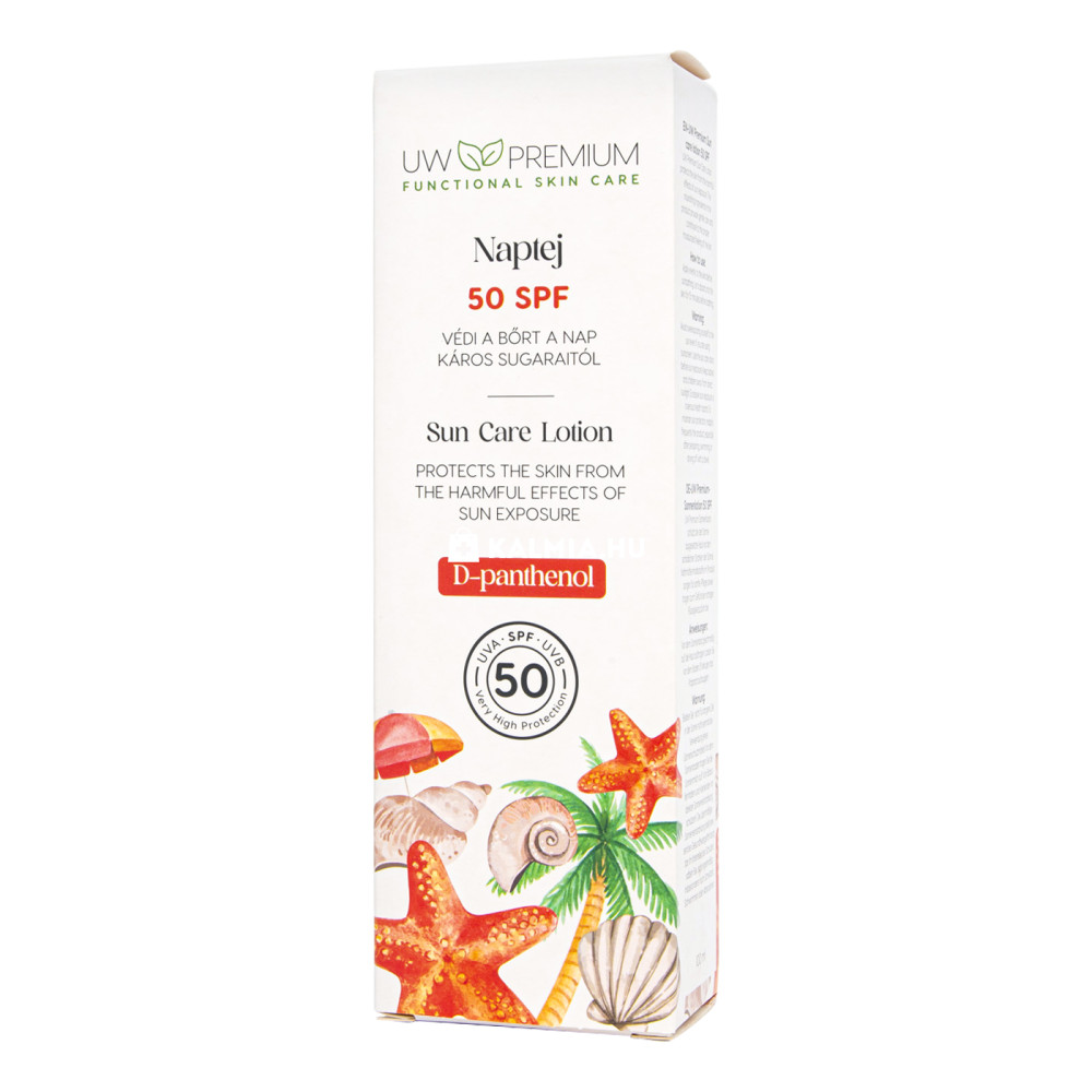 UW Premium Naptej 50 SPF + D-panthenol 100 ml akciós termékkép 1