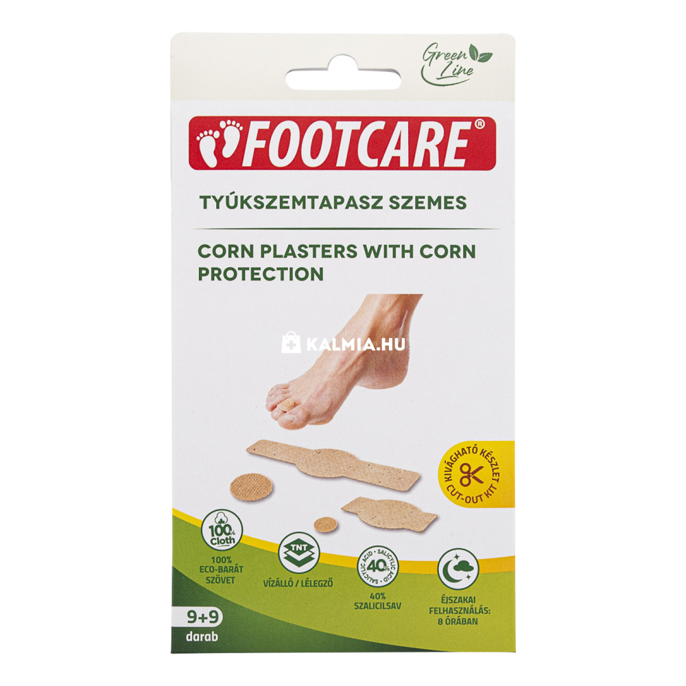 Foot Care tyúkszemtapasz szemes 9 + 9 db akciós termékkép 1