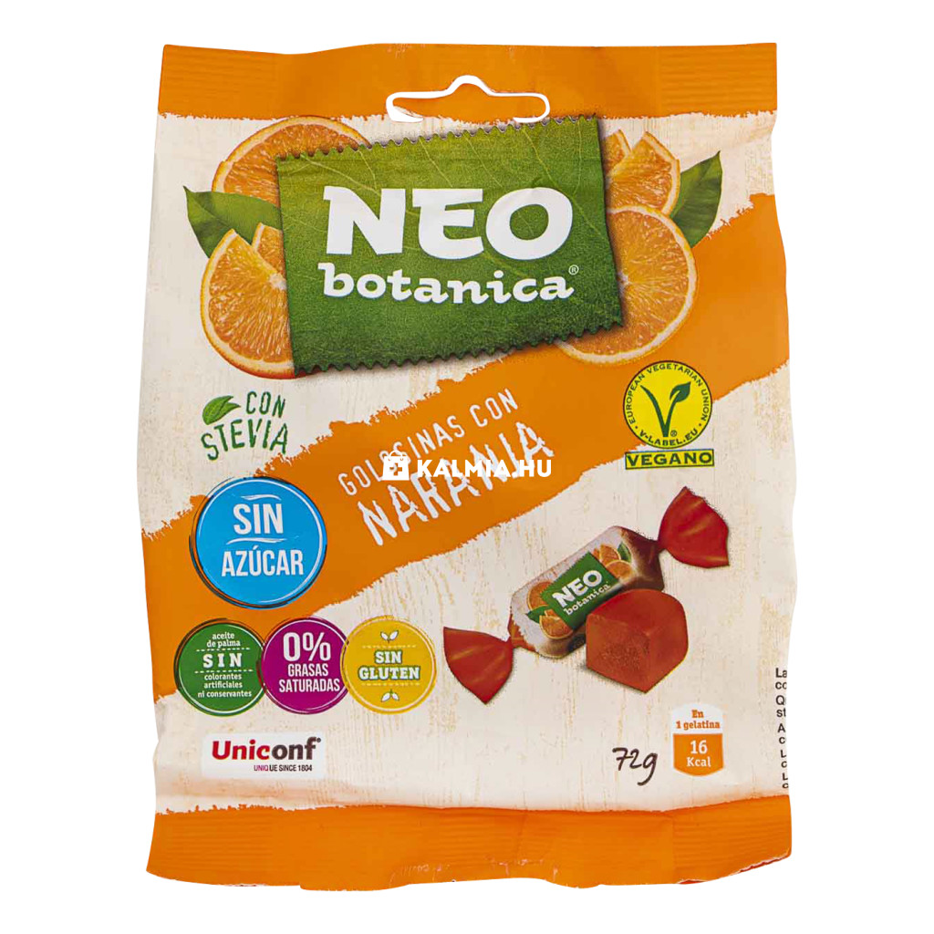 Neo Botanica narancsos zseléscukor 72 g akciós termékkép 1