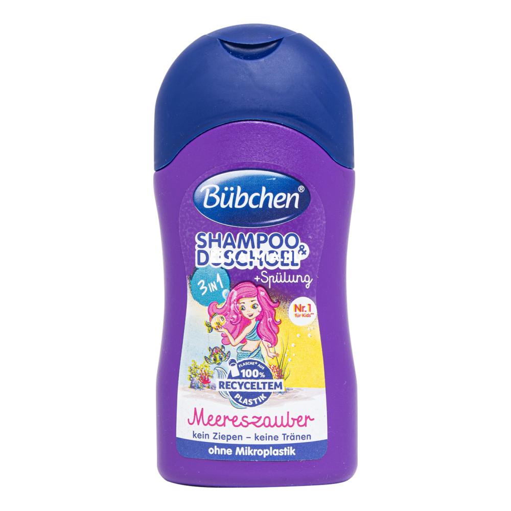 Bübchen 3 az 1 ben tusfürdő sampon és balzsam 50 ml akciós termékkép 1