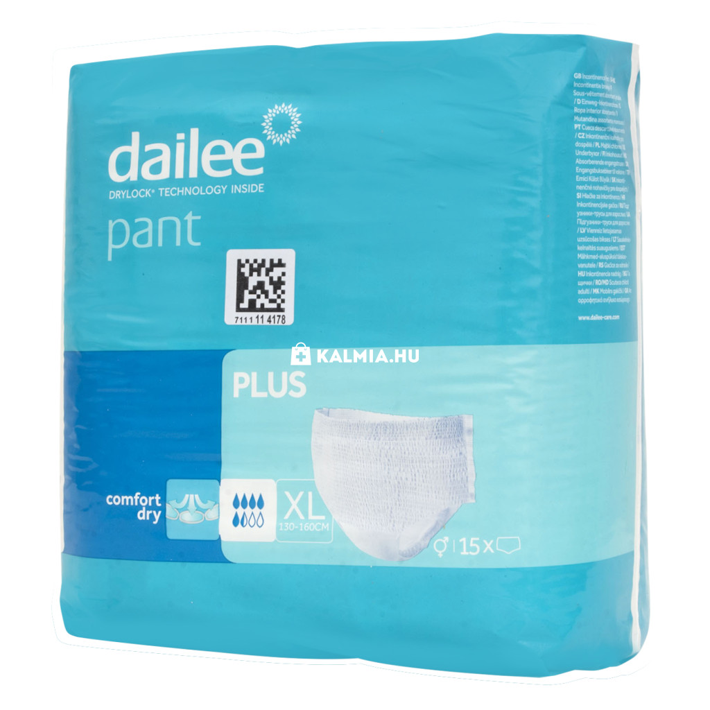 Dailee Pant Plus felnőtt pelenka XL 15 db akciós termékkép 1