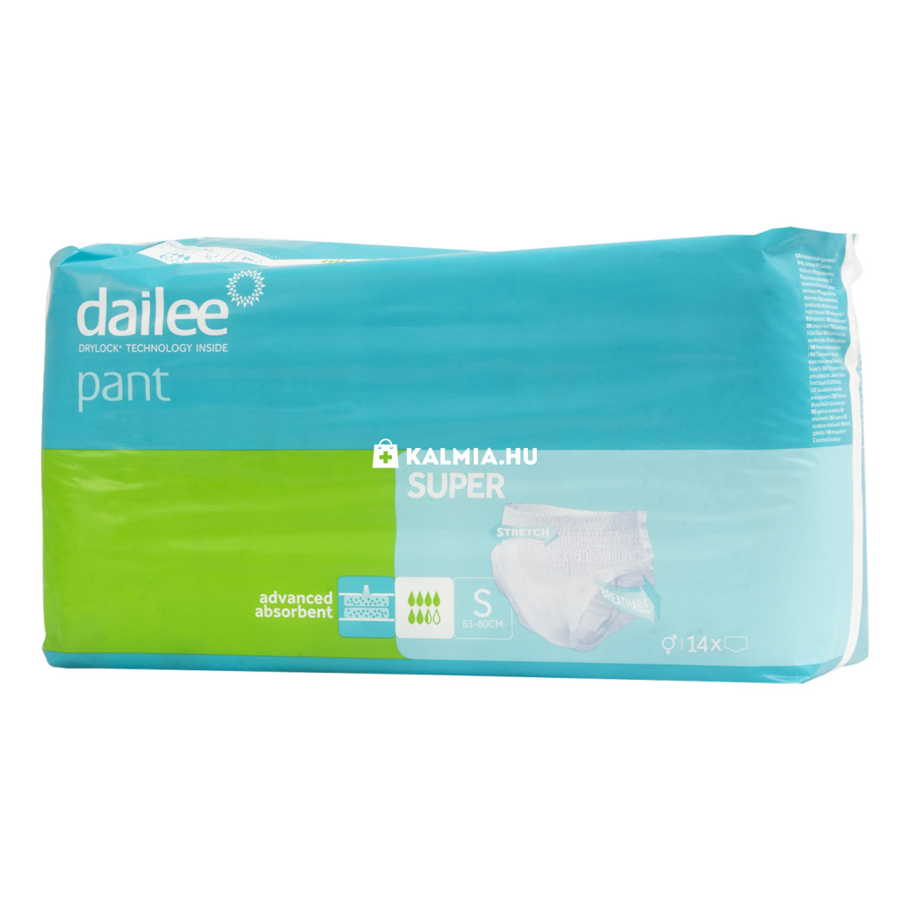 Dailee Pant Super felnőtt pelenka S 14 db akciós termékkép 1